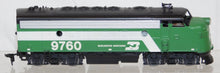 Load image into Gallery viewer, Athearn 9760 Burlington F7 diesel engine Tested runs looks good C-7 HO Scale BN
