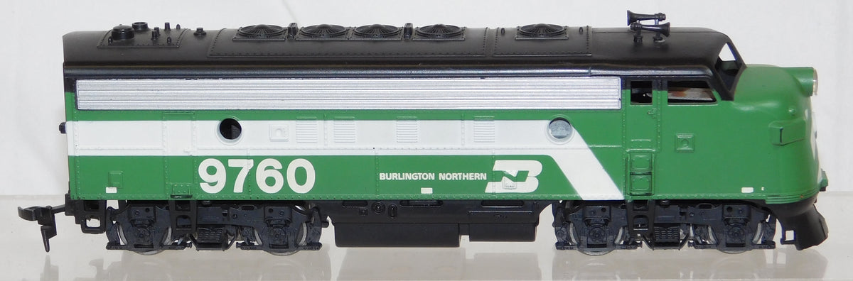 Athearn 9760 Burlington F7 diesel engine Tested runs looks good C-7 HO ...