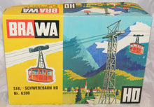 Load image into Gallery viewer, Brawa 6200 Motorized Mountain Cable Set tested works tramway HO scale C9 Vintage
