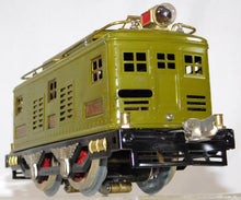Load image into Gallery viewer, Lionel #347E BOXED Set w/ 8E Standard gauge passenger Set Olive w/ RED plates &amp; trim 337 338 1920s Prewar (Copy)
