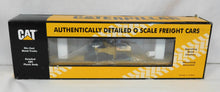 Load image into Gallery viewer, MTH 20-98795 Caterpillar Flat Car w/ die cast AP655D Asphalt Paver O 1/48 2012 Premier
