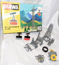 Load image into Gallery viewer, Brawa 6200 Motorized Mountain Cable Set tested works tramway HO scale C9 Vintage
