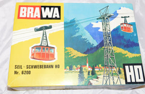 Brawa 6200 Motorized Mountain Cable Set tested works tramway HO scale C9 Vintage