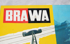 Brawa 6200 Motorized Mountain Cable Set tested works tramway HO scale C9 Vintage