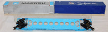 Load image into Gallery viewer, Lionel 6-27702 MAERSK Husky Stack 2 pack C-7 Boxed 255384 &amp; 255380 1/48 O Scarce
