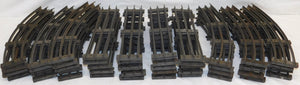 American Flyer Prewar  Wide/ Standard Gauge TRACK 46pcs 20 straight 24 crv 2 terminal sections