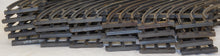 Load image into Gallery viewer, American Flyer Prewar  Wide/ Standard Gauge TRACK 46pcs 20 straight 24 crv 2 terminal sections
