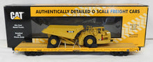 Load image into Gallery viewer, MTH 20-98650 Caterpillar Flat Car w/ diecast AD45B Articulated Truck O 1/48 Premier 2008
