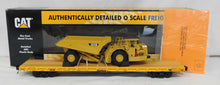 Load image into Gallery viewer, MTH 20-98650 Caterpillar Flat Car w/ diecast AD45B Articulated Truck O 1/48 Premier 2008
