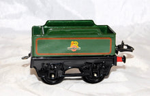 Load image into Gallery viewer, Hornby O gauge British Railways Green Tender for steam engine Meccano postwar C7
