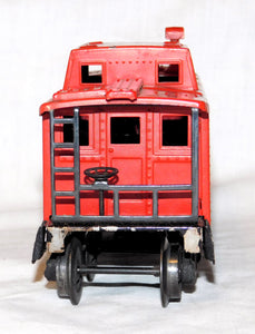 Lionel 2457 N5 Pennsylvania caboose w/Box+insert Brown fiber Flying Shoe 1946