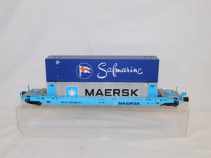 Lionel 6-27702 MAERSK Husky Stack 2 pack C-7 Boxed 255384 & 255380 1/48 O Scarce