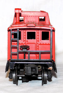 Lionel 2457 N5 Pennsylvania caboose w/Box+insert Brown fiber Flying Shoe 1946