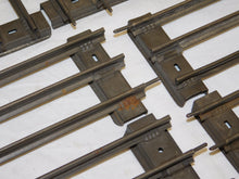 Load image into Gallery viewer, American Flyer Prewar  Wide/ Standard Gauge TRACK 46pcs 20 straight 24 crv 2 terminal sections
