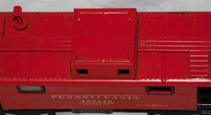 Lionel 2457 N5 Pennsylvania caboose w/Box+insert Brown fiber Flying Shoe 1946