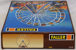 Faller 312 FERRIS WHEEL HO Scale Complete unused Carnival Circus Ride Kit unpwrd