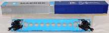 Load image into Gallery viewer, Lionel 6-27702 MAERSK Husky Stack 2 pack C-7 Boxed 255384 &amp; 255380 1/48 O Scarce
