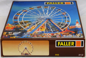 Faller 312 FERRIS WHEEL HO Scale Complete unused Carnival Circus Ride Kit unpwrd