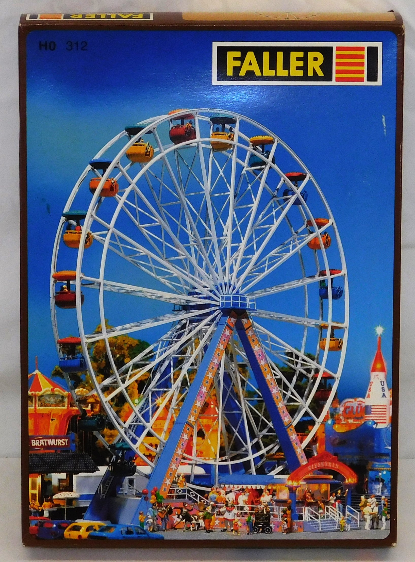 いいネット通販 - 全国送料無料でお届けします Faller Carnival unused Complete Scale HO WHEEL FERRIS 312 アイドルグッズ