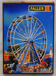 Faller 312 FERRIS WHEEL HO Scale Complete unused Carnival Circus Ride Kit unpwrd