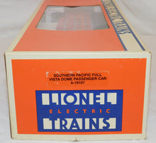 Load image into Gallery viewer, Lionel 6-19107 Southern Pacific Daylight Full Vista Dome 15&quot; Aluminum Passenger Car
