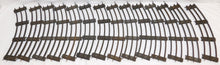 Load image into Gallery viewer, American Flyer Prewar  Wide/ Standard Gauge TRACK 46pcs 20 straight 24 crv 2 terminal sections
