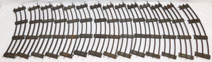 American Flyer Prewar  Wide/ Standard Gauge TRACK 46pcs 20 straight 24 crv 2 terminal sections