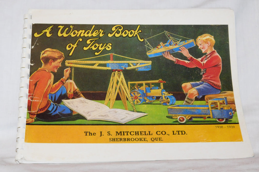 A Wonder Book of Toys JS Mitchell catalog 1938-39 Hornby Meccano Dinky Dublo