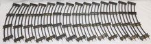 Load image into Gallery viewer, American Flyer Prewar  Wide/ Standard Gauge TRACK 46pcs 20 straight 24 crv 2 terminal sections
