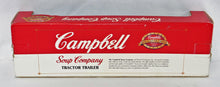 Load image into Gallery viewer, Ertl #T317 Campbell&#39;s Soup Tractor trailer 18 wheeler 1/64 diecast/plastic S
