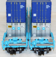 Load image into Gallery viewer, Lionel 6-27702 MAERSK Husky Stack 2 pack C-7 Boxed 255384 &amp; 255380 1/48 O Scarce
