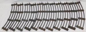 American Flyer Prewar  Wide/ Standard Gauge TRACK 46pcs 20 straight 24 crv 2 terminal sections