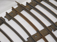 Load image into Gallery viewer, American Flyer Prewar  Wide/ Standard Gauge TRACK 46pcs 20 straight 24 crv 2 terminal sections
