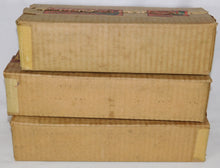 Load image into Gallery viewer, Lionel #347E BOXED Set w/ 8E Standard gauge passenger Set Olive w/ RED plates &amp; trim 337 338 1920s Prewar (Copy)
