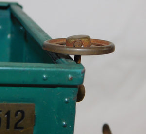 Lionel 512 Peacock gondola Standard gauge NICELY restored brass/nickel Prewar