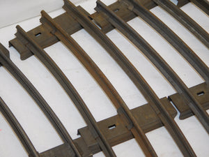 American Flyer Prewar  Wide/ Standard Gauge TRACK 46pcs 20 straight 24 crv 2 terminal sections