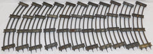 Load image into Gallery viewer, American Flyer Prewar  Wide/ Standard Gauge TRACK 46pcs 20 straight 24 crv 2 terminal sections
