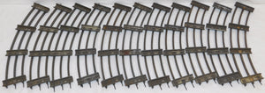 American Flyer Prewar  Wide/ Standard Gauge TRACK 46pcs 20 straight 24 crv 2 terminal sections