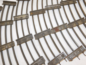 American Flyer Prewar  Wide/ Standard Gauge TRACK 46pcs 20 straight 24 crv 2 terminal sections