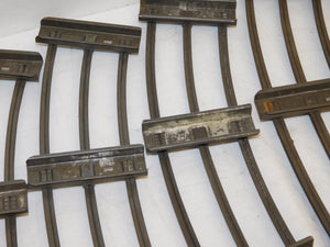 American Flyer Prewar  Wide/ Standard Gauge TRACK 46pcs 20 straight 24 crv 2 terminal sections