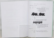 Load image into Gallery viewer, Hafner Trains Check List 2001 29pg Wyandotte Mexico Classic Late Eras Sets book
