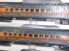 Load image into Gallery viewer, MTH 20-65248 Long Island 5 car Passenger Set Streamlined Smooth C-9+ New Premier VHTF
