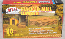 Load image into Gallery viewer, Atlas 791 Stacked Mill Lumber HO or N Scale for Yard Factory Wood C-10 railroad
