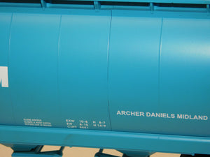 MTH 20-97469 Archer Daniels Midland 100 ton 4 Bay Cylindrical hopper ADM Premier