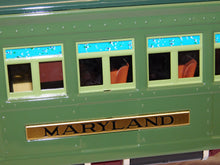 Load image into Gallery viewer, MTH 10-1136 State Passenger Car Solarium Green Maryland ADDON Standard Gauge C-9
