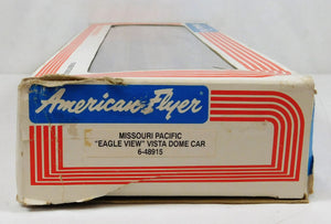 American Flyer 6-48915 Missouri Pacific Eagle View Vista Dome passenger car S MP