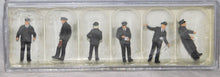 Load image into Gallery viewer, Preiser #10490 Streetcar working tram Staff HO Scale 1/87 six Railroad figures
