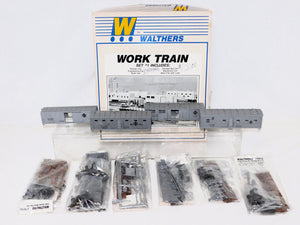 Walthers 932-87 Work Train Set #1 Santa Fe ATSF MOW SIX Pc kit C8 HO Sealed 1st version