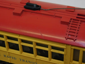 Lionel 60 Trolley blue print Lionelville Rapid Transit Works 55-58 bumpers reverses Postwar Boxed