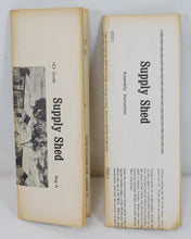 Load image into Gallery viewer, Campbell #370 HO scale Supply Shed &amp; Single Handcar Shed Complete C8 SEALED bags
